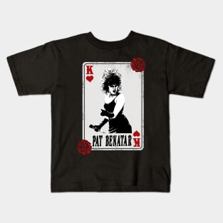 Vintage Card Pat Benatar Kids T-Shirt